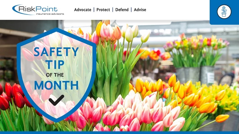 Floral Department Safety Tips