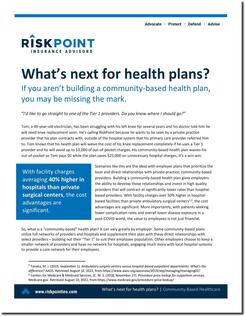 community based health plan
